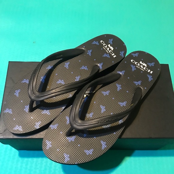 coach cleo flip flop